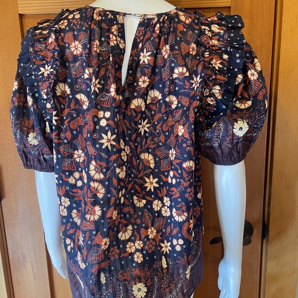 Ulla Johnson Short Sleeve Blouse - Picture 4 of 8